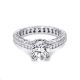 Tacori Platinum Crescent Engagement Ring HT2326SOL