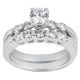 Taryn Collection Platinum Diamond Engagement Ring TQD A-365
