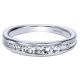 Gabriel 14 Karat Contemporary Wedding Band WB4182W44JJ