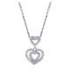 Gabriel Fashion 14 Karat Eternal Love Heart Necklace NK1116W45JJ