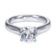 Gabriel Platinum Contemporary Engagement Ring ER6603PTJJJ