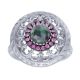 Gabriel Fashion Silver Art Nouveau Ladies' Ring LR50316SVJMC