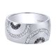 Gabriel Fashion Silver Contemporary Ladies' Ring LR6877SVJMC