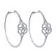 Gabriel Fashion 14 Karat Hoops Classic Earrings EG12609W45JJ