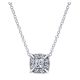 Gabriel Fashion 14 Karat Clustered Diamonds Necklace NK4900W44JJ