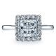 55-2PR65 Platinum Tacori Full Bloom Engagement Ring