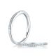 A.JAFFE Classic Platinum Diamond Wedding Ring MR1368 / 17