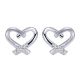 Gabriel Fashion Silver Eternal Love Stud Earrings EG11799SV5JJ