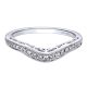 Gabriel 14 Karat Contemporary Wedding Band WB9501W44JJ