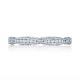2645B Platinum Tacori Classic Crescent Diamond Wedding Ring
