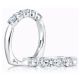 A.JAFFE Signature 18 Karat Diamond Wedding Ring MRS015 / 150