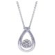 Gabriel Fashion 14 Karat Hampton Diamond Necklace NK3214W45JJ