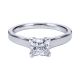 Gabriel Platinum Contemporary Engagement Ring ER6575PTJJJ