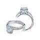 Verragio Parisian-104CU Platinum Engagement Ring
