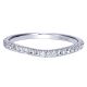 Gabriel 14 Karat Contemporary Wedding Band WB8524W44JJ