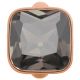 Endless Jewelry Big Smokey Cube Rose Gold Plated Charm 61302-5