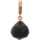 JLo Collection Endless Jewelry Black Love Drop Rose Gold Charm 2850-2