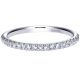 Gabriel 14 Karat Contemporary Wedding Band WB9015W44JJ