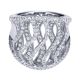 Gabriel Fashion 14 Karat Lusso Diamond Ladies' Ring LR6187W44JJ