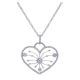 Gabriel Fashion 14 Karat Eternal Love Heart Necklace NK1998W45JJ