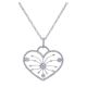 Gabriel Fashion 14 Karat Eternal Love Heart Necklace NK1998W45JJ