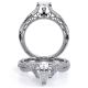 Verragio Venetian-5003PEAR Platinum Engagement Ring