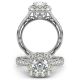 Verragio Venetian-5080CU Platinum Engagement Ring