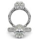 Verragio Venetian-5080OV 18 Karat Engagement Ring