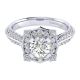 Gabriel 14 Karat Perfect Match Engagement Ring ER002B4ADW44JJ