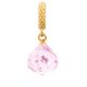 JLo Collection Endless Jewelry Mysterious Drop Gold Plated Rose Crystal Charm 1801-4