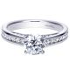 Gabriel 14 Karat Contemporary Engagement Ring ER7888W44JJ