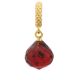 JLo Collection Endless Jewelry Mysterious Drop Gold Plated Ruby Crystal Charm 1801-3