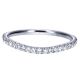 Gabriel 14 Karat Contemporary Wedding Band WB8605W44JJ