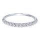 Gabriel 14 Karat Contemporary Wedding Band WB911905R1W44JJ