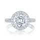 306-25RD8 Platinum Tacori Starlit Engagement Ring