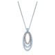 Gabriel Fashion 14 Karat Two-Tone Lusso Diamond Necklace NK4416T45JJ