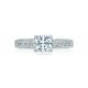 Tacori Platinum Crescent Silhouette Engagement Ring HT2229A-40X