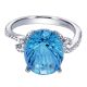 Gabriel Fashion 14 Karat Lusso Color Ladies' Ring LR6358W45BT
