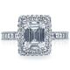 Tacori HT2517EC85X65 18 Karat Blooming Beauties Engagement Ring
