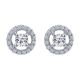 Gabriel Fashion 14 Karat Lusso Diamond Stud Earrings EG10943W44JJ