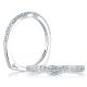 A.JAFFE Signature Platinum Diamond Wedding Ring MRS143 / 23