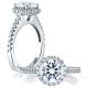 A.JAFFE 14 Karat Signature Engagement Ring MES569