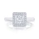 304-25PR55 Platinum Tacori Starlit Engagement Ring