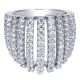Gabriel Fashion 14 Karat Lusso Diamond Ladies' Ring LR6657W44JJ