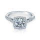 Verragio Platinum Insignia Engagement Ring INS-7047