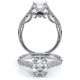 Verragio Insignia-7097PEAR Platinum Engagement Ring