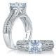 A.JAFFE Platinum Signature Engagement Ring MES571