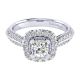 Gabriel 14 Karat Perfect Match Engagement Ring ER002B4AJW44JJ