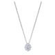 Gabriel Fashion 14 Karat Clustered Diamonds Necklace NK2295W44JJ