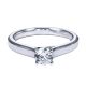 Gabriel Platinum Contemporary Engagement Ring ER6579PTJJJ
